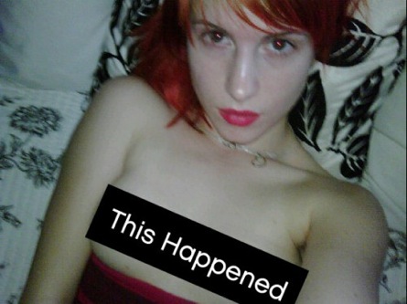 hayley williams twitter picture. hayley williams twitter leak.